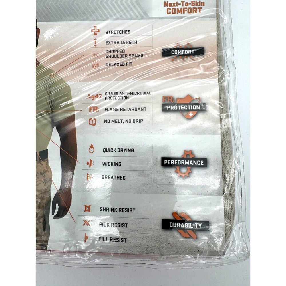2 PAIR, XGO PHASE 2 MIDWEIGHT FLAME RETARDANT LONG JOHNS LARGE, 2F12V - Picture 3 of 5